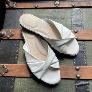 Cole Haan Leather slip-on sandals